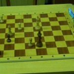Schwarz am Zug Schwietzer-Pilgrim; Ob gewonnen oder nicht, Schwarz sollte Ke5-f6 mit Ke6 verhindern.